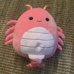 Squishmallows Coral Plush Lobster